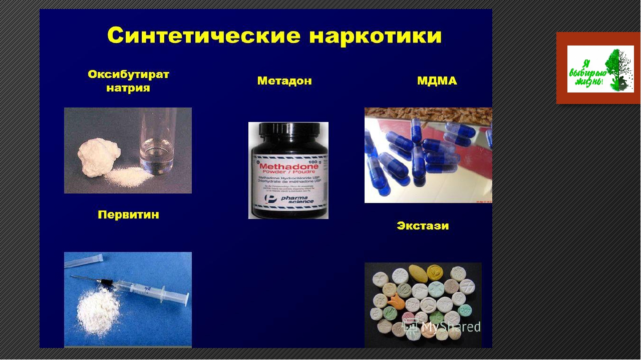 наркотики из синтетики