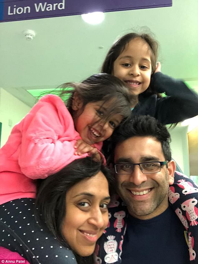 The Patel family were due to fly on holiday to the US on the same day as Kaiya