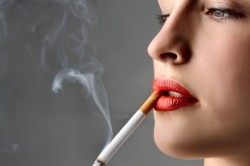 Курение - причина красного носа