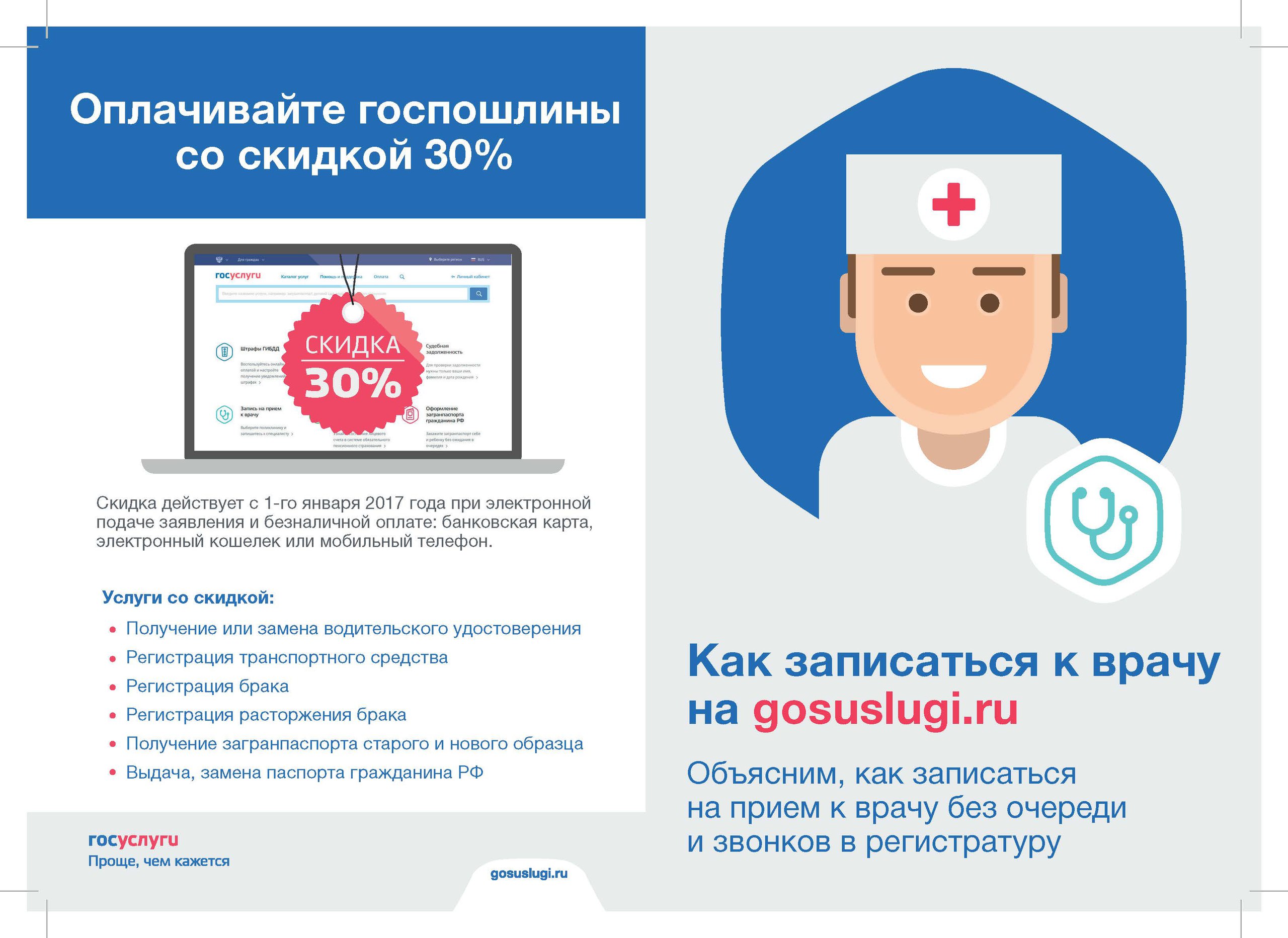 Госуслуги здравоохранения московской запись к врачу